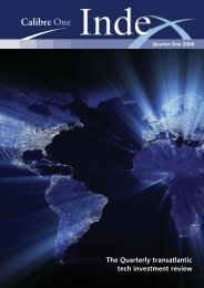 The Quarterly transatlantic tech investment review - Calibre One