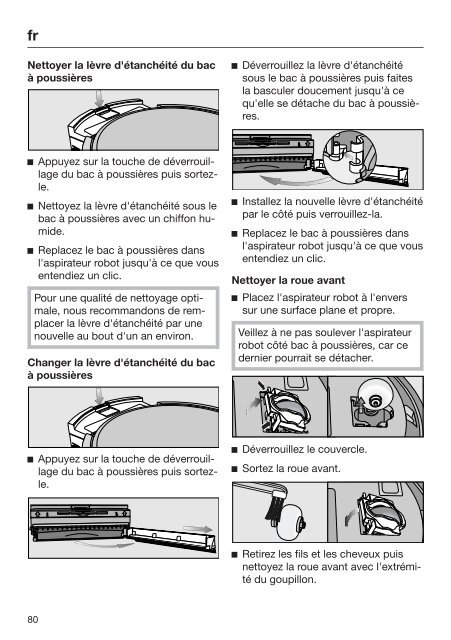 Miele Classic C1 Jubilee EcoLine - SBAP3 - Istruzioni d'uso