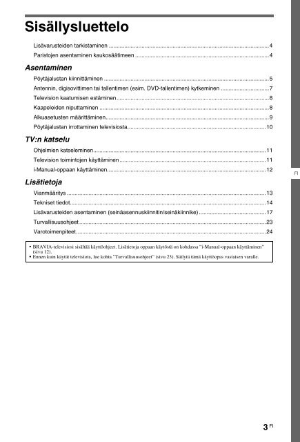 Sony KDL-40NX715 - KDL-40NX715 Consignes d&rsquo;utilisation Tch&egrave;que