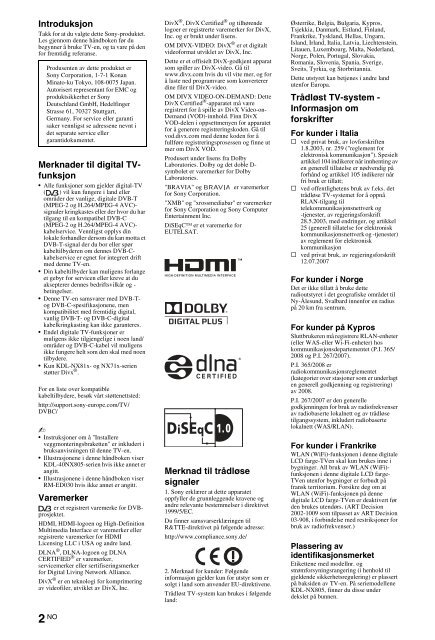 Sony KDL-40NX715 - KDL-40NX715 Consignes d&rsquo;utilisation Tch&egrave;que