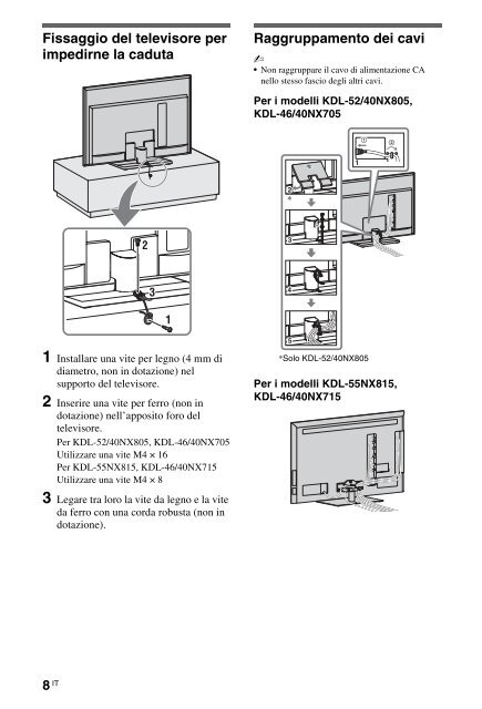 Sony KDL-40NX715 - KDL-40NX715 Consignes d&rsquo;utilisation Tch&egrave;que