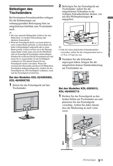 Sony KDL-40NX715 - KDL-40NX715 Consignes d&rsquo;utilisation Tch&egrave;que