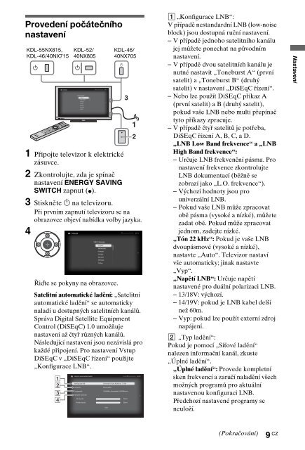 Sony KDL-40NX715 - KDL-40NX715 Consignes d&rsquo;utilisation