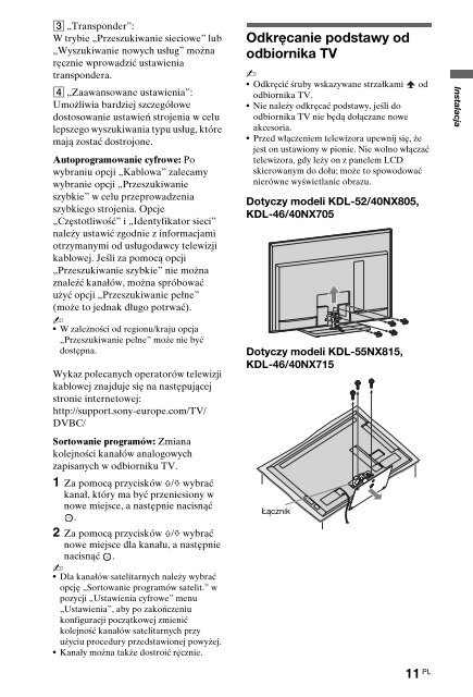 Sony KDL-40NX715 - KDL-40NX715 Consignes d&rsquo;utilisation Russe