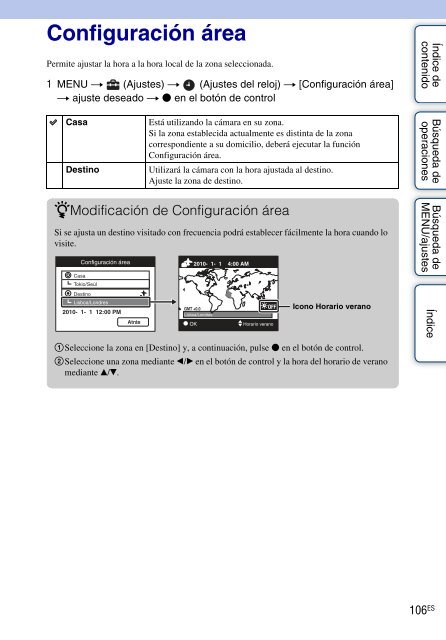 Sony DSC-W380 - DSC-W380 Consignes d&rsquo;utilisation Espagnol