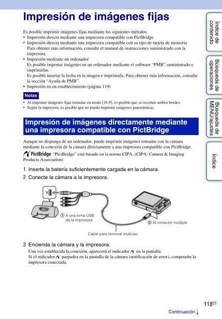 Sony DSC-W380 - DSC-W380 Consignes d&rsquo;utilisation Espagnol