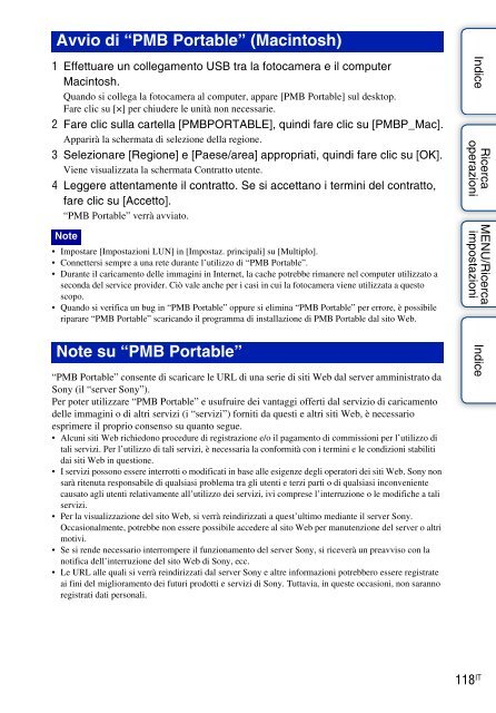 Sony DSC-W380 - DSC-W380 Consignes d&rsquo;utilisation Italien