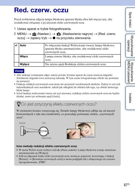 Sony DSC-W380 - DSC-W380 Guide pratique Polonais