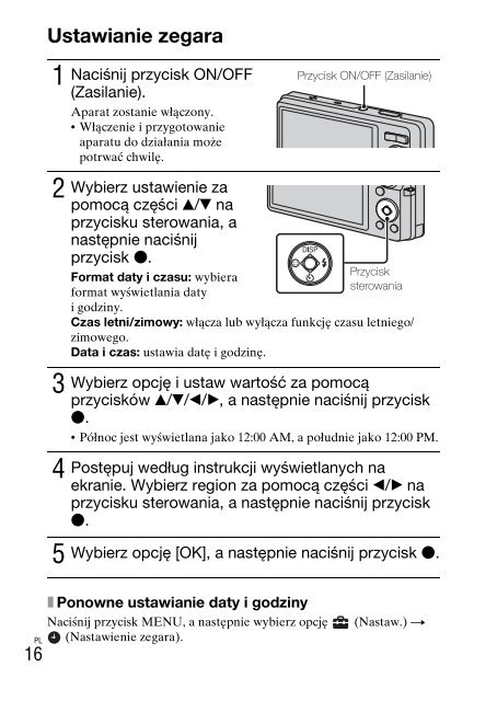 Sony DSC-W380 - DSC-W380 Consignes d&rsquo;utilisation Grec