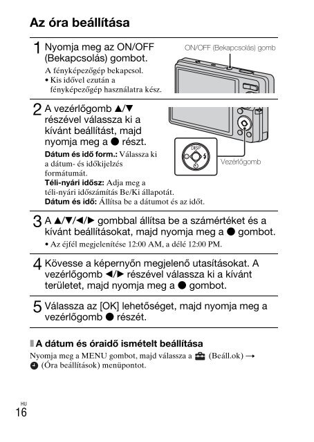 Sony DSC-W380 - DSC-W380 Consignes d&rsquo;utilisation Grec