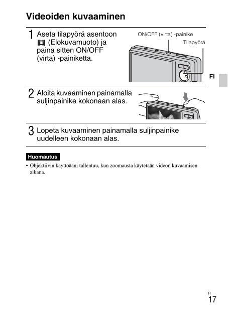 Sony DSC-W380 - DSC-W380 Consignes d&rsquo;utilisation Grec