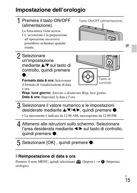 Sony DSC-W380 - DSC-W380 Consignes d&rsquo;utilisation Grec