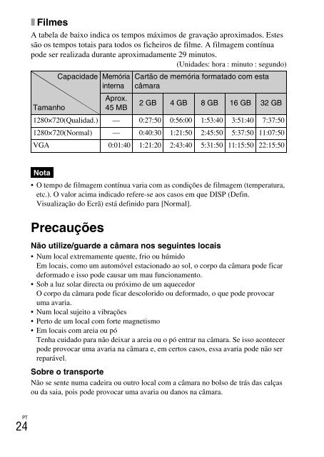 Sony DSC-W380 - DSC-W380 Consignes d&rsquo;utilisation Anglais