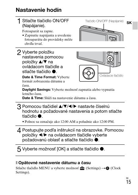 Sony DSC-W380 - DSC-W380 Consignes d&rsquo;utilisation Anglais