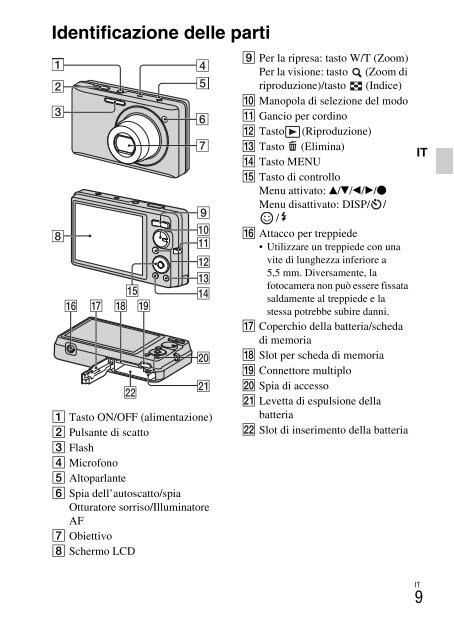 Sony DSC-W380 - DSC-W380 Consignes d&rsquo;utilisation Anglais