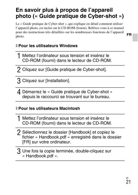 Sony DSC-W380 - DSC-W380 Consignes d&rsquo;utilisation Croate