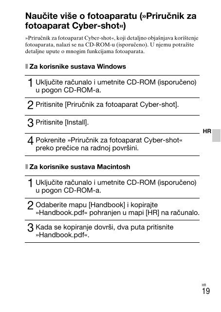 Sony DSC-W380 - DSC-W380 Consignes d&rsquo;utilisation Polonais