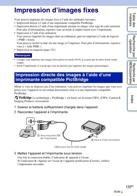 Sony DSC-W380 - DSC-W380 Guide pratique Fran&ccedil;ais