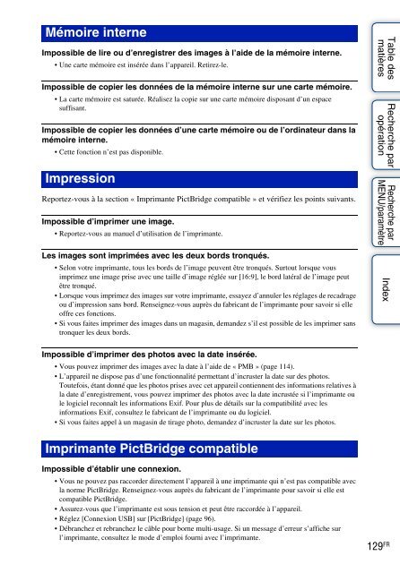 Sony DSC-W380 - DSC-W380 Guide pratique Fran&ccedil;ais