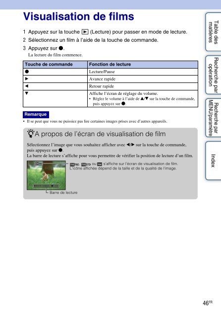 Sony DSC-W380 - DSC-W380 Guide pratique Fran&ccedil;ais