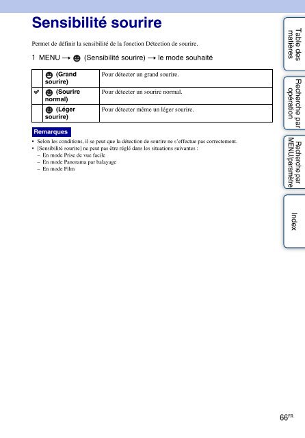 Sony DSC-W380 - DSC-W380 Guide pratique Fran&ccedil;ais