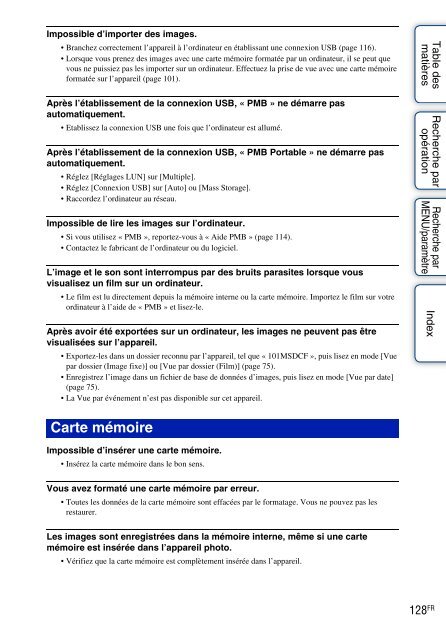 Sony DSC-W380 - DSC-W380 Guide pratique