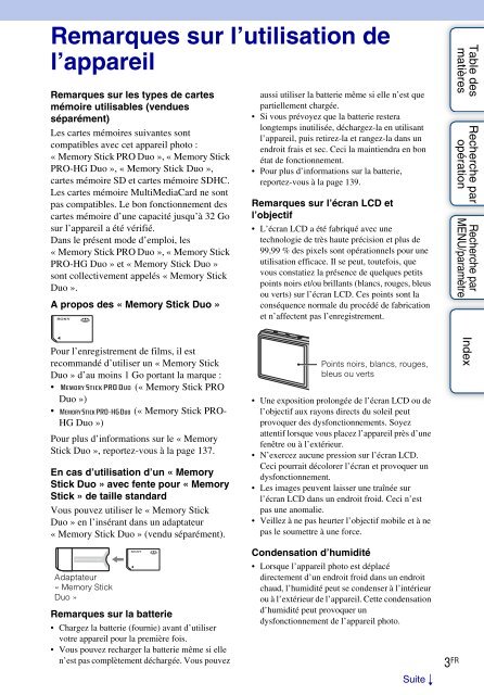 Sony DSC-W380 - DSC-W380 Guide pratique