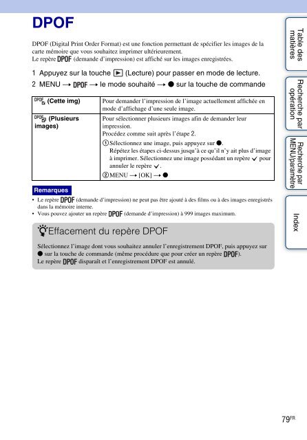 Sony DSC-W380 - DSC-W380 Guide pratique