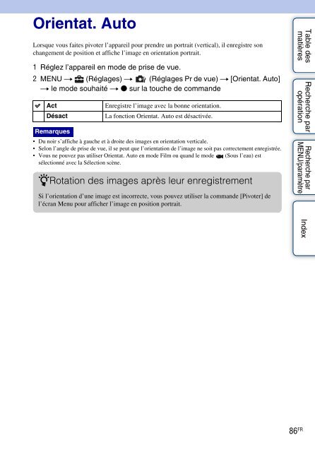 Sony DSC-W380 - DSC-W380 Guide pratique