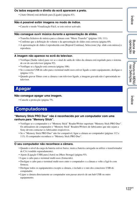 Sony DSC-W380 - DSC-W380 Consignes d&rsquo;utilisation Portugais