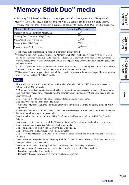 Sony DSC-W380 - DSC-W380 Guide pratique Anglais