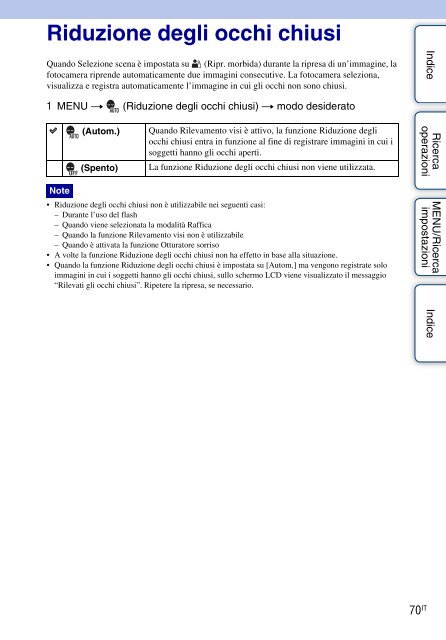 Sony DSC-W380 - DSC-W380 Guide pratique Italien