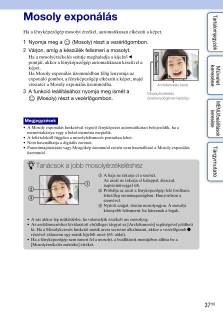 Sony DSC-W380 - DSC-W380 Guide pratique Hongrois