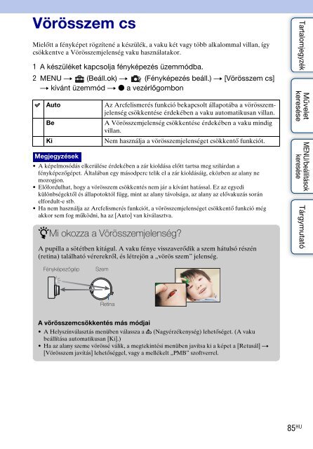 Sony DSC-W380 - DSC-W380 Guide pratique Hongrois