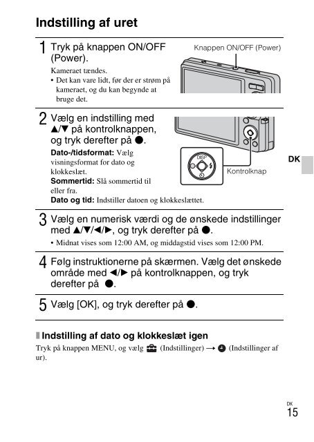 Sony DSC-W380 - DSC-W380 Consignes d&rsquo;utilisation Turc