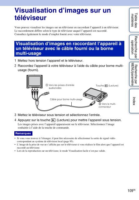 Sony DSC-W380 - DSC-W380 Consignes d&rsquo;utilisation