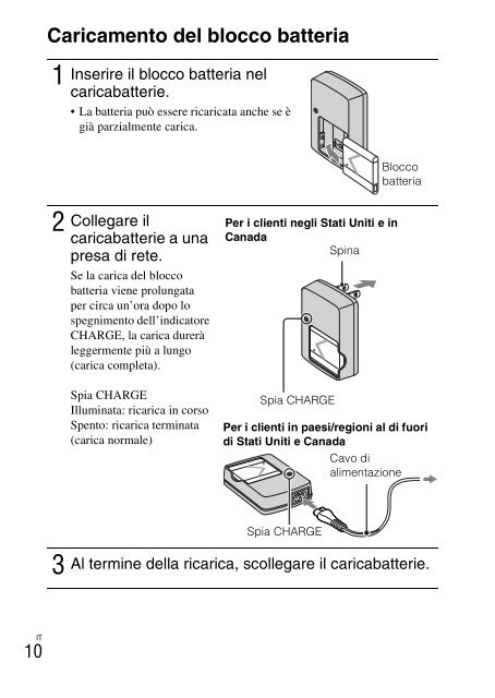 Sony DSC-W380 - DSC-W380 Consignes d&rsquo;utilisation Italien