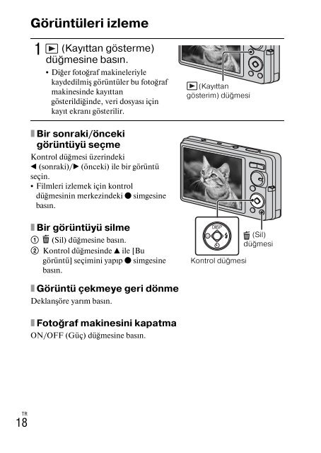 Sony DSC-W380 - DSC-W380 Consignes d&rsquo;utilisation Danois