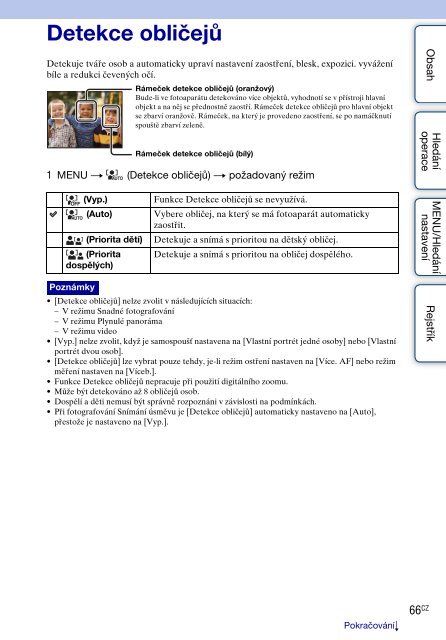 Sony DSC-W380 - DSC-W380 Guide pratique Tch&egrave;que