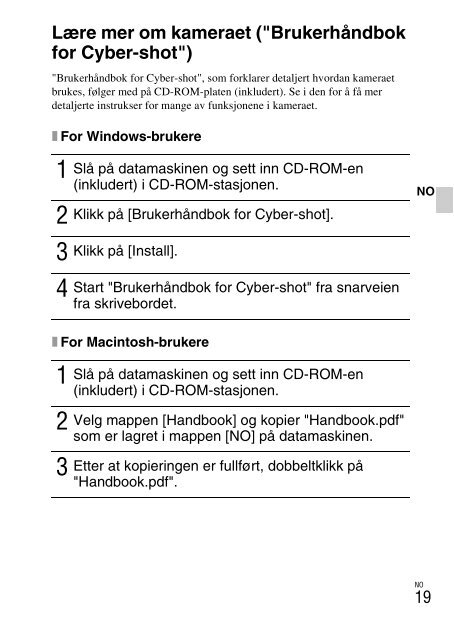 Sony DSC-W380 - DSC-W380 Consignes d&rsquo;utilisation N&eacute;erlandais