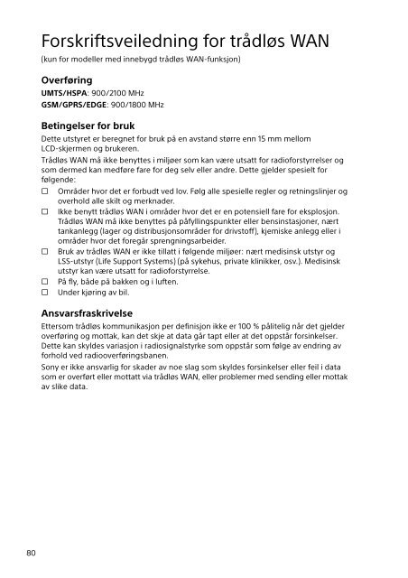 Sony SVJ2021V1E - SVJ2021V1E Documenti garanzia Danese