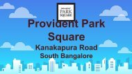 Provident Park Square Bangalore