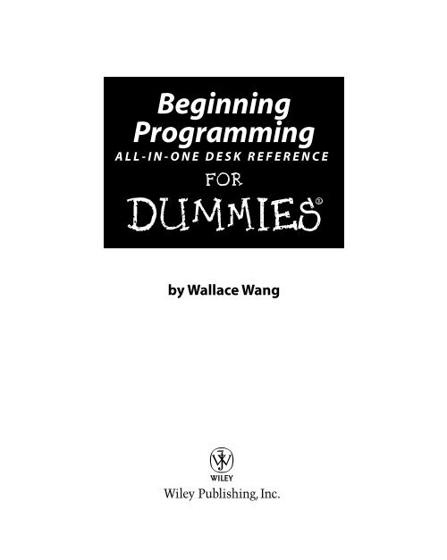 programming-for-dummies