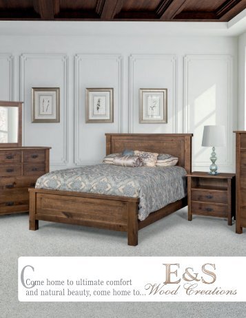 E&S Wood Creations 2018 Catalog