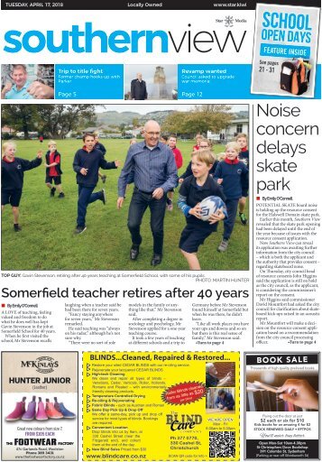 Southern View: April 17, 2018