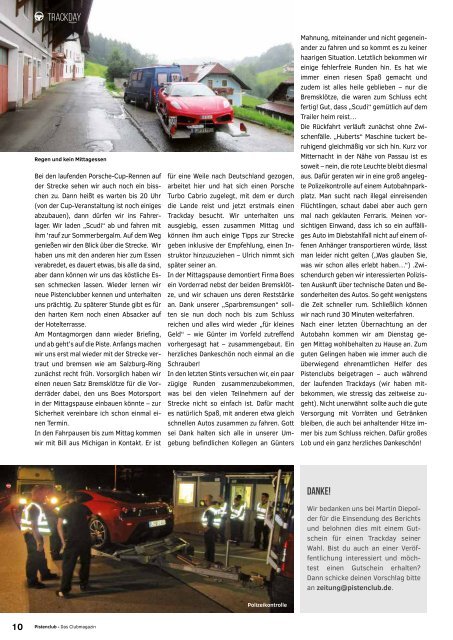 Pistenclub Magazin April 2018