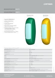 sensorswitch hwt2 - Captron Electronic GmbH