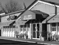 City Diner 12 minutes drive to the south of Falls Church dentist Comfort First Family Dental