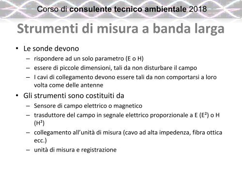 6.1 INQUINAMENTO ELETTROMAGNETICO