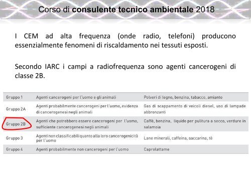 6.1 INQUINAMENTO ELETTROMAGNETICO